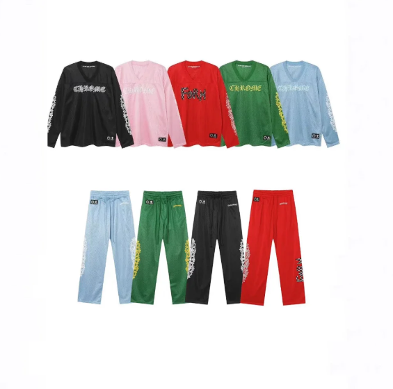 Chrome Heart Long Sleeve+Pants+shirt+short