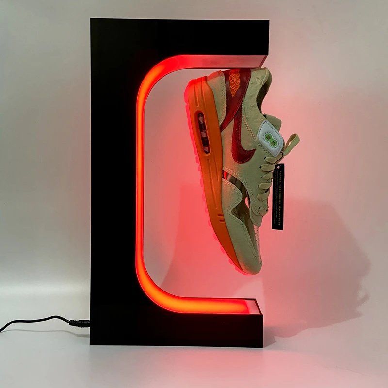 Sneakers magnetic levitation shoe rack