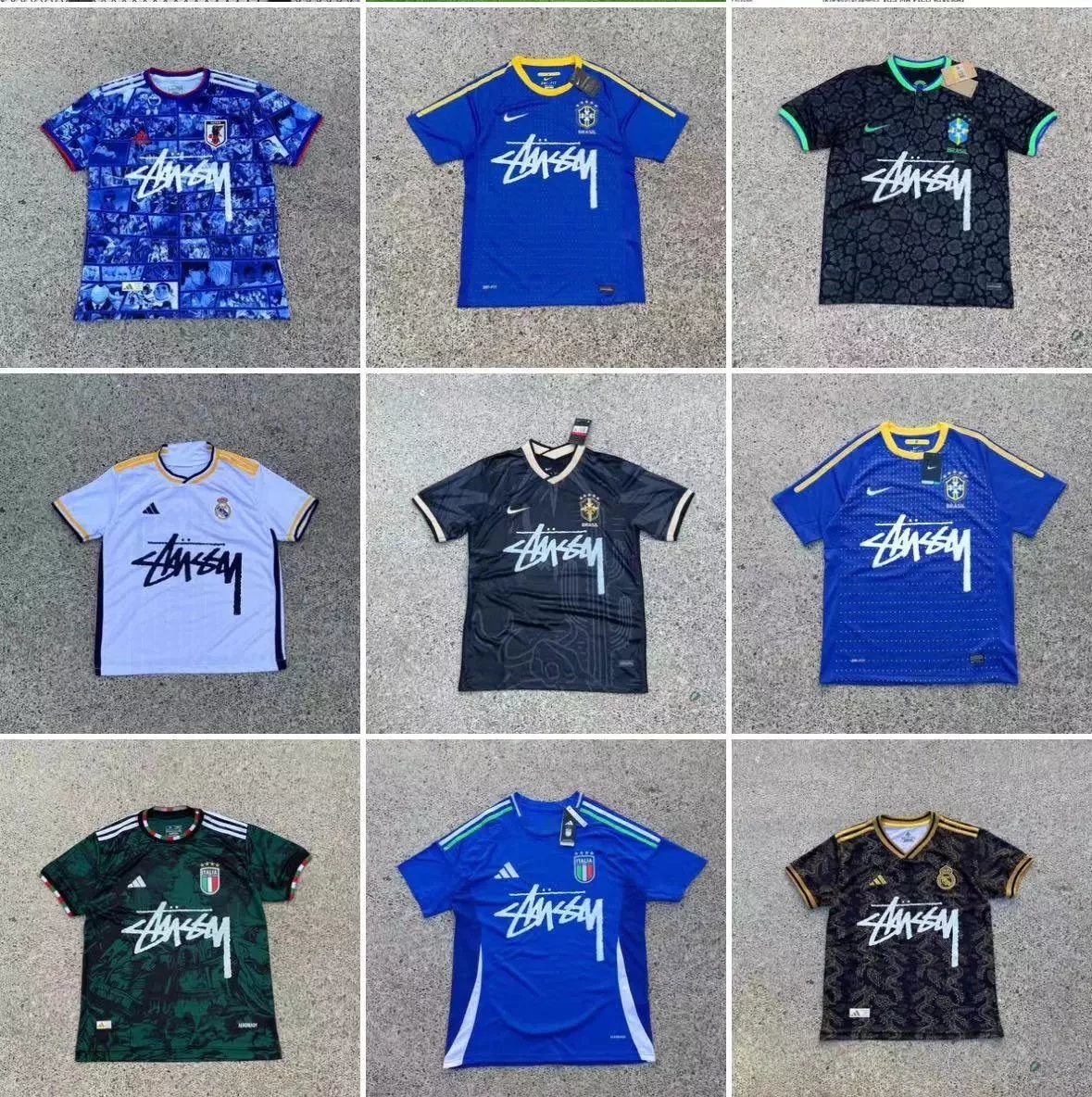 Football Stussy Jerseys