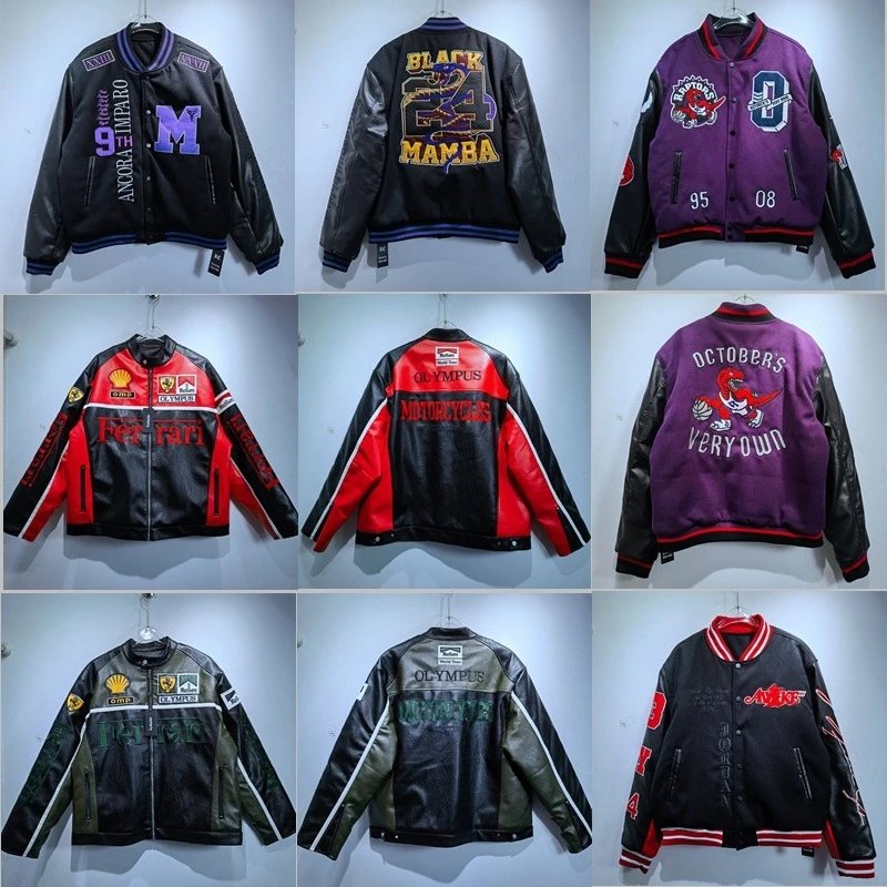 2024 Baseball Leather Jacket