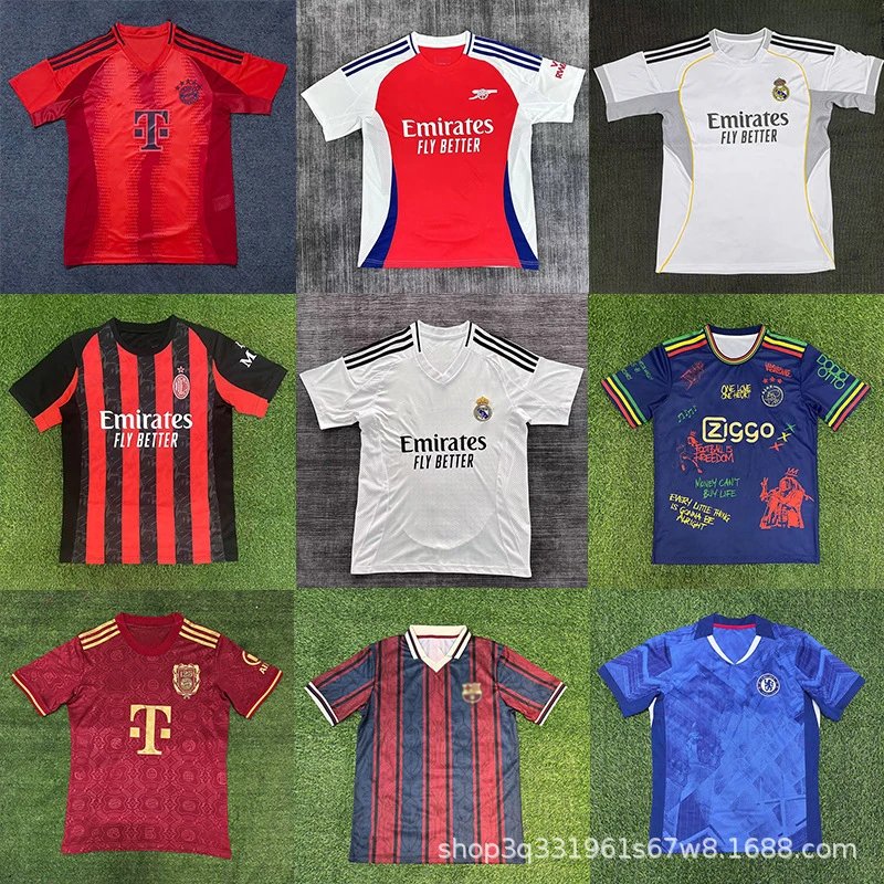 24-25 club Football Jersey 1-40