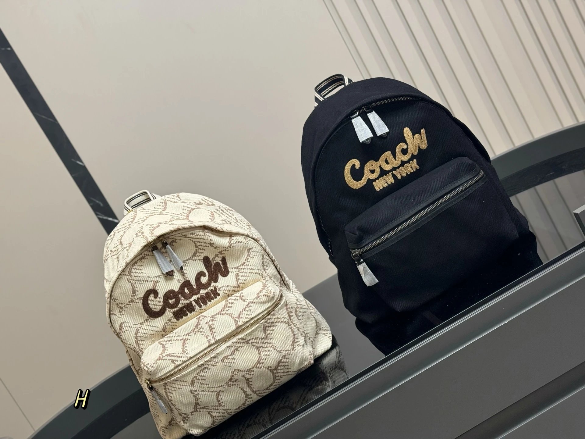 Coach Backpack canvas 33*37cm