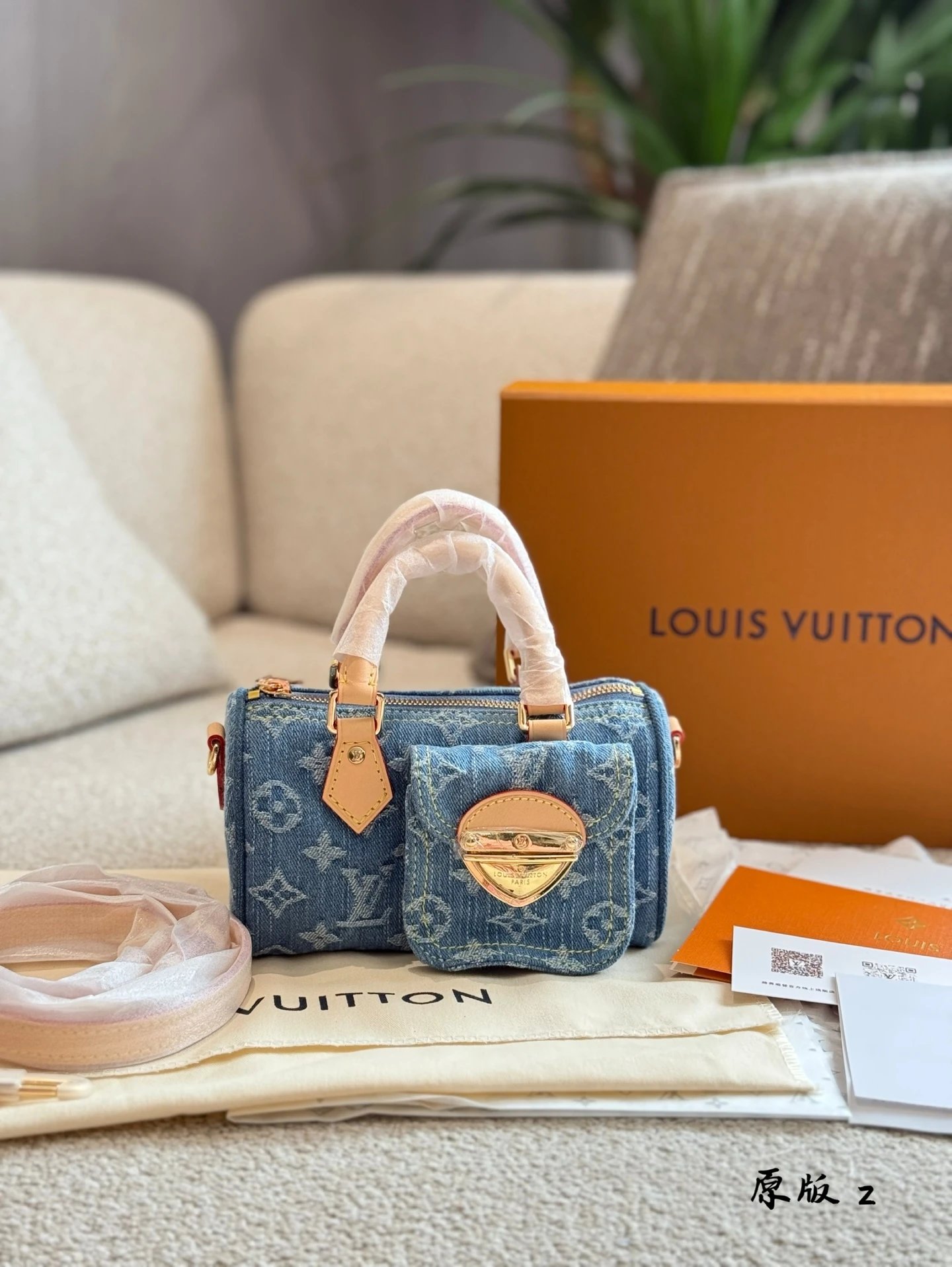 Louis Vuitton Handbags NANO SPEEDY Jean